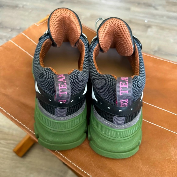 Gucci Flashtrek Sneakers (SEGA Green) - Picture 6 of 9